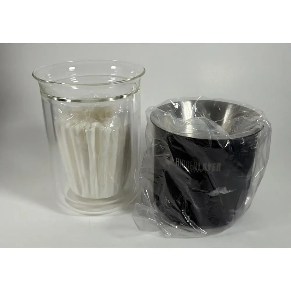 Fellow Stagg [X] Pour Over Set – New in Box Coffee Dripper + Tasting Glass - New